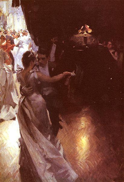 Anders Zorn Valsen oil painting picture